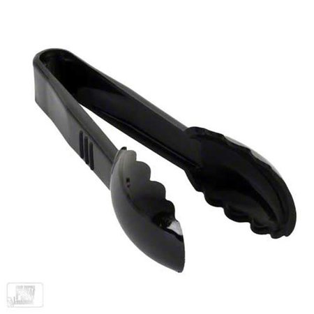 GB GIFTS 6 in. Heavy-Duty Scalloped Tong - Pack of 24 - Black GB290680